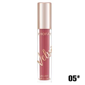 PHOFAY Velvet Lip Gloss (Option: 05)