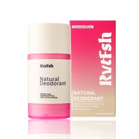 RVTFSH Deodorant ExtraStrength Natural Moisturizes Deodorant For Women& Men Aluminum Free Parabens Free 48H Odor Protection Lavender & Rose 2.65 (Option: 1PC)